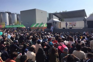 秋祭りにてPA業務