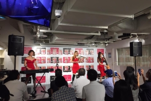 インストアライブの音響を担当!!