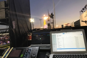 屋外イベントの音響