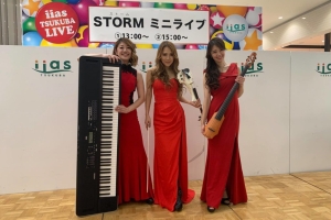 某ショッピングモールでのミニライブの音響業務