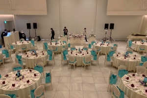 北関東エリアのホテルウェディングでの余興の音響業務