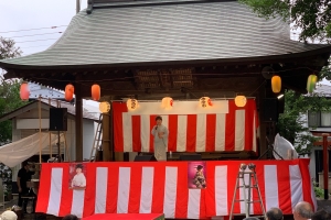 夏祭りの音響担当