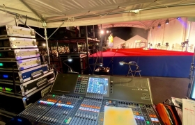 福岡県にて音響業務